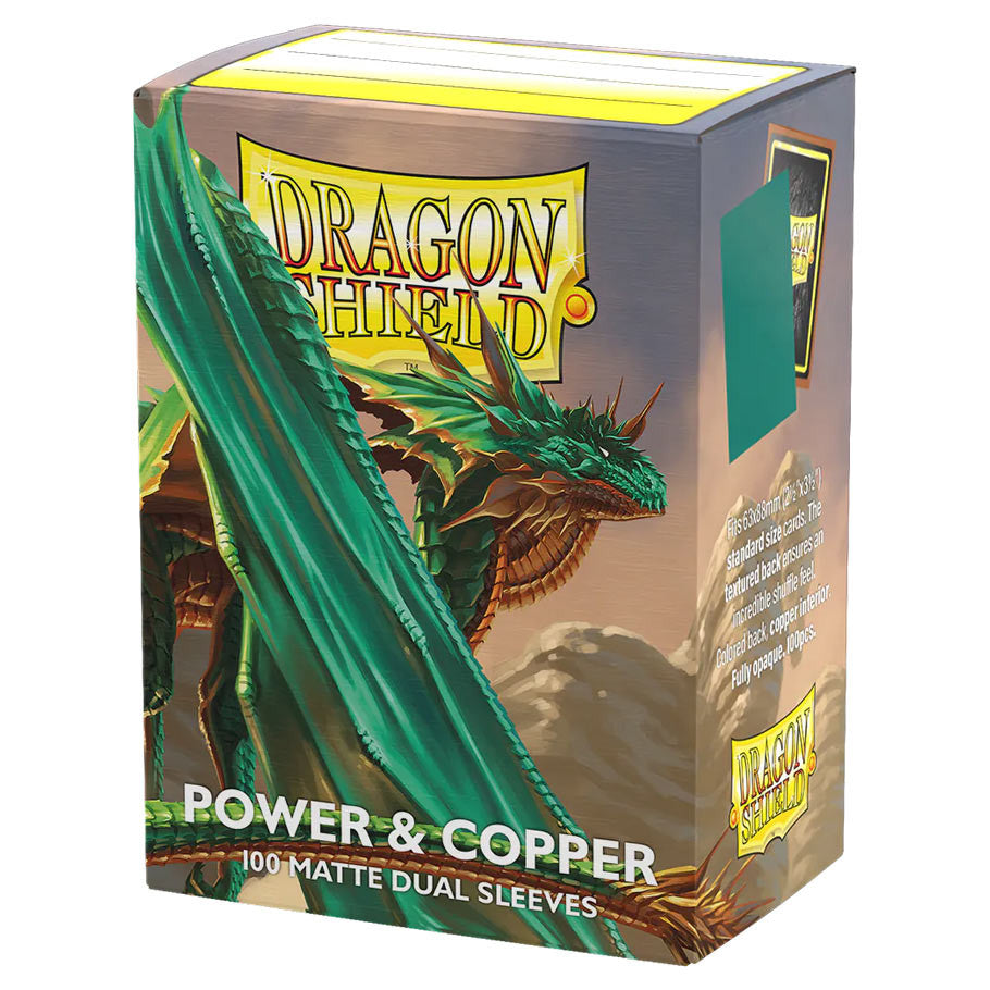 Deck Protector: Dual Matte: Power & Copper (100)