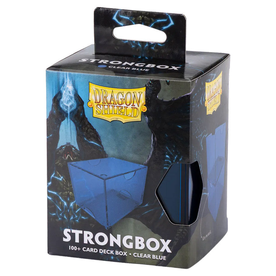 Deck Box: Strongbox: 100+: Clear Blue