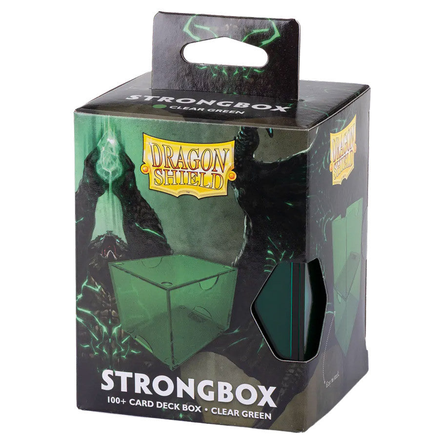 Deck Box: Strongbox: 100+: Clear Green