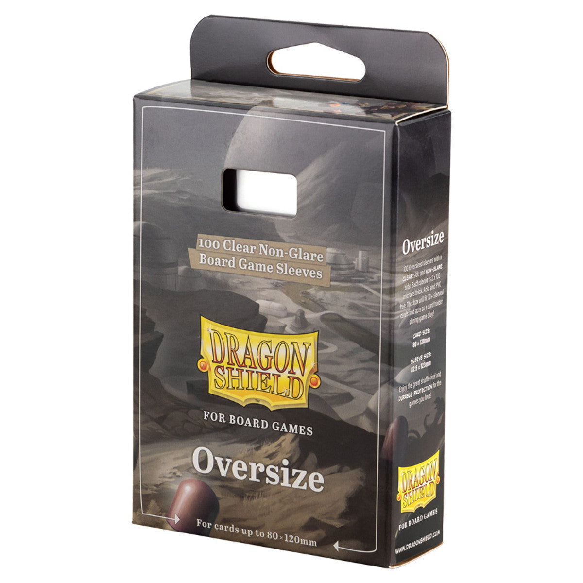 Deck Protector: Board Game Sleeve: Dragon Shield: Oversize (100)