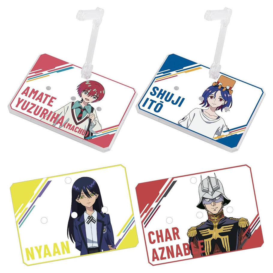 Gundam: Action Base 7 (Clear Color) Mobile Suit Gundam GQuuuuuuX Stickers Set