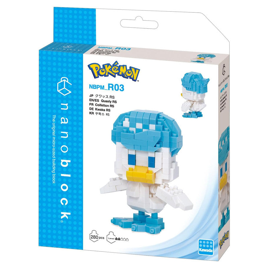 Nanoblock: Pokémon: Quaxly
