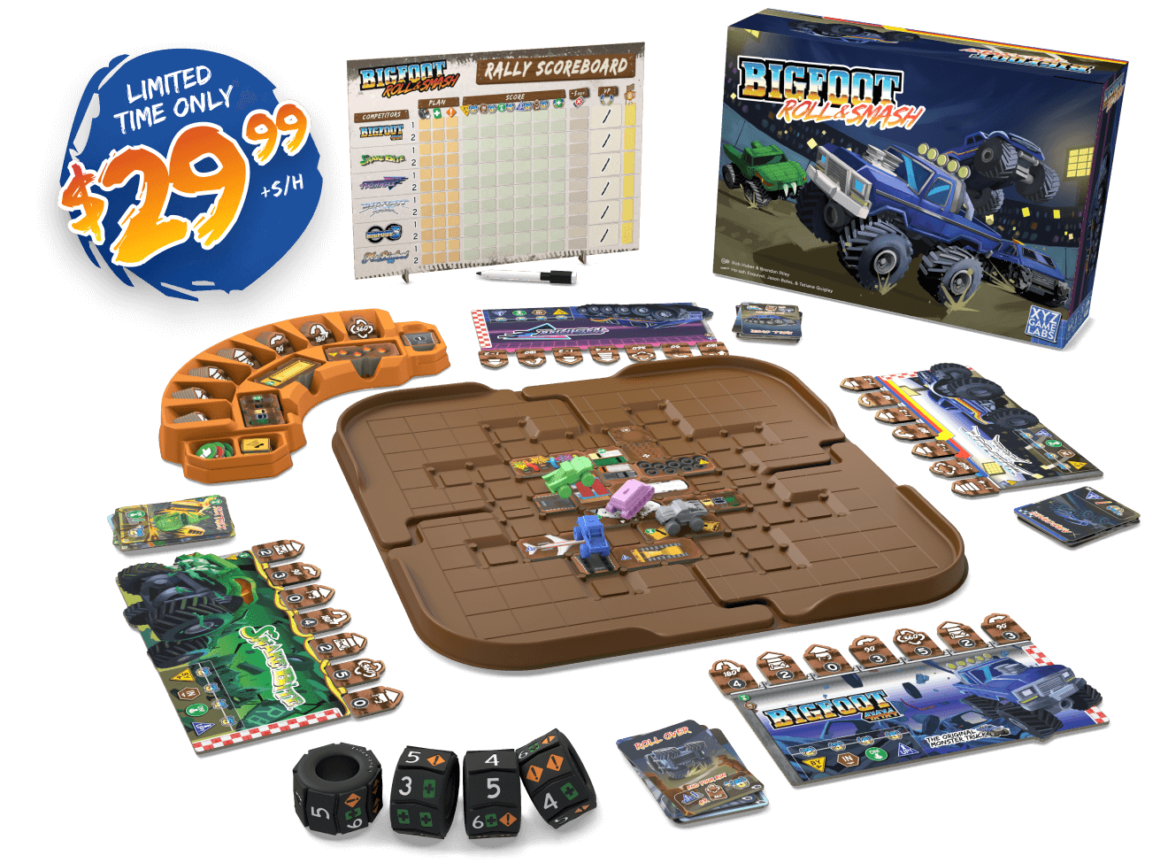 Bigfoot: Roll & Smash