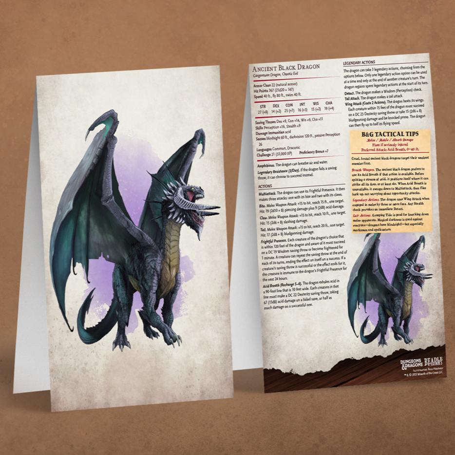D&D 5E: Encounter Cards: Challenge Rating 7+ Pack 2 - Cats In Hat Inc.