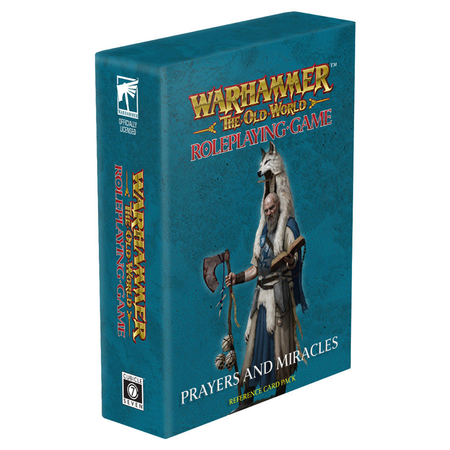 Warhammer: The Old World Roleplaying Game: Prayers & Miracles Card Deck