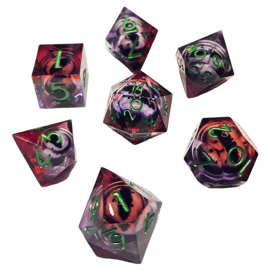 7-Set ICU Liquid Core Red Purple