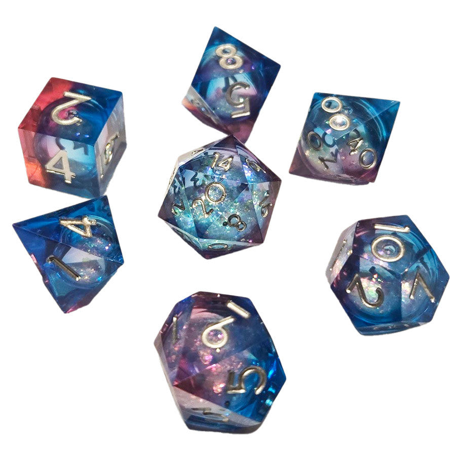 7-Set Nebula Liquid Core Pink Blue