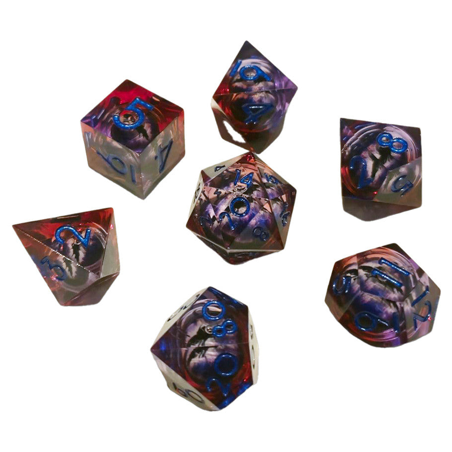 7-Set ICU Liquid Core Purple Red