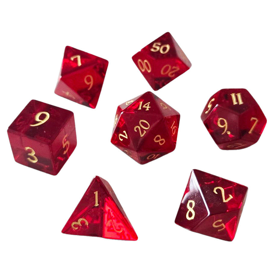 7-Set Gemstone Ruby Crystal
