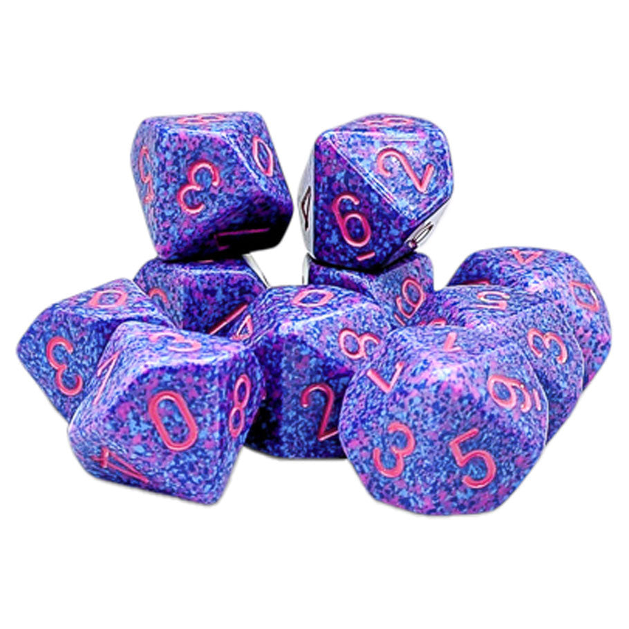 d10clamshell Speckled: Purple Passion (10)