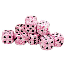 d6Cube 16mm Speckled: Pink (12)