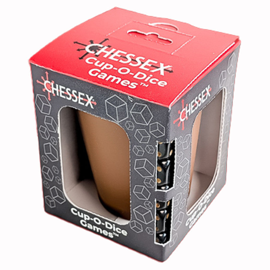 Cup-O-Dice Games Brown