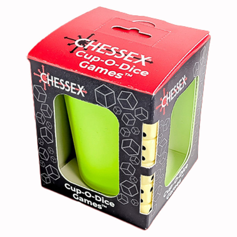 Cup-O-Dice Games Neon Green