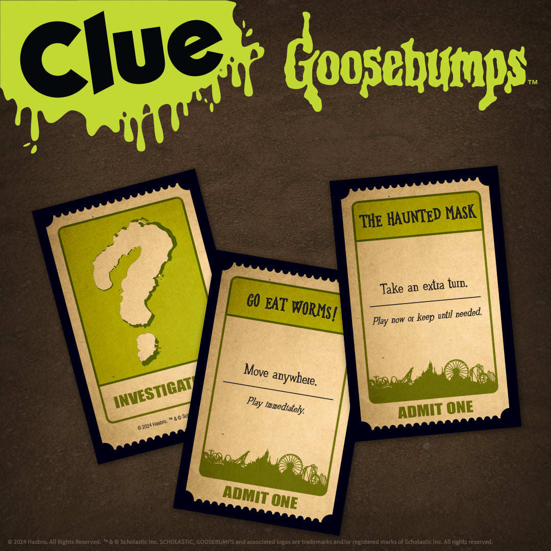 Clue: Goosebumps board game