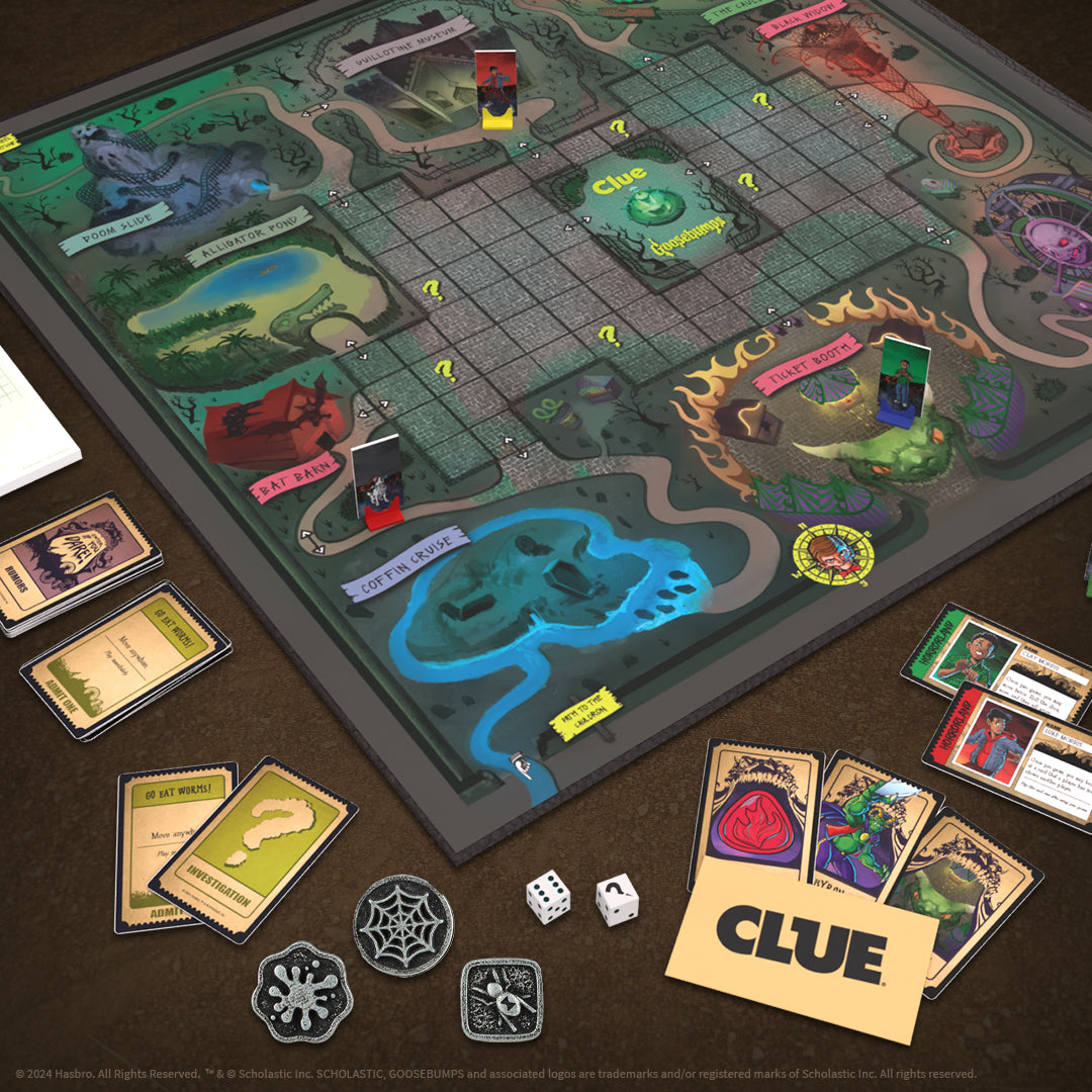 Clue: Goosebumps board game