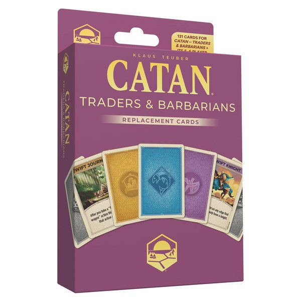 Catan: Traders & Barbarians: 6th Edition Replacement Cards