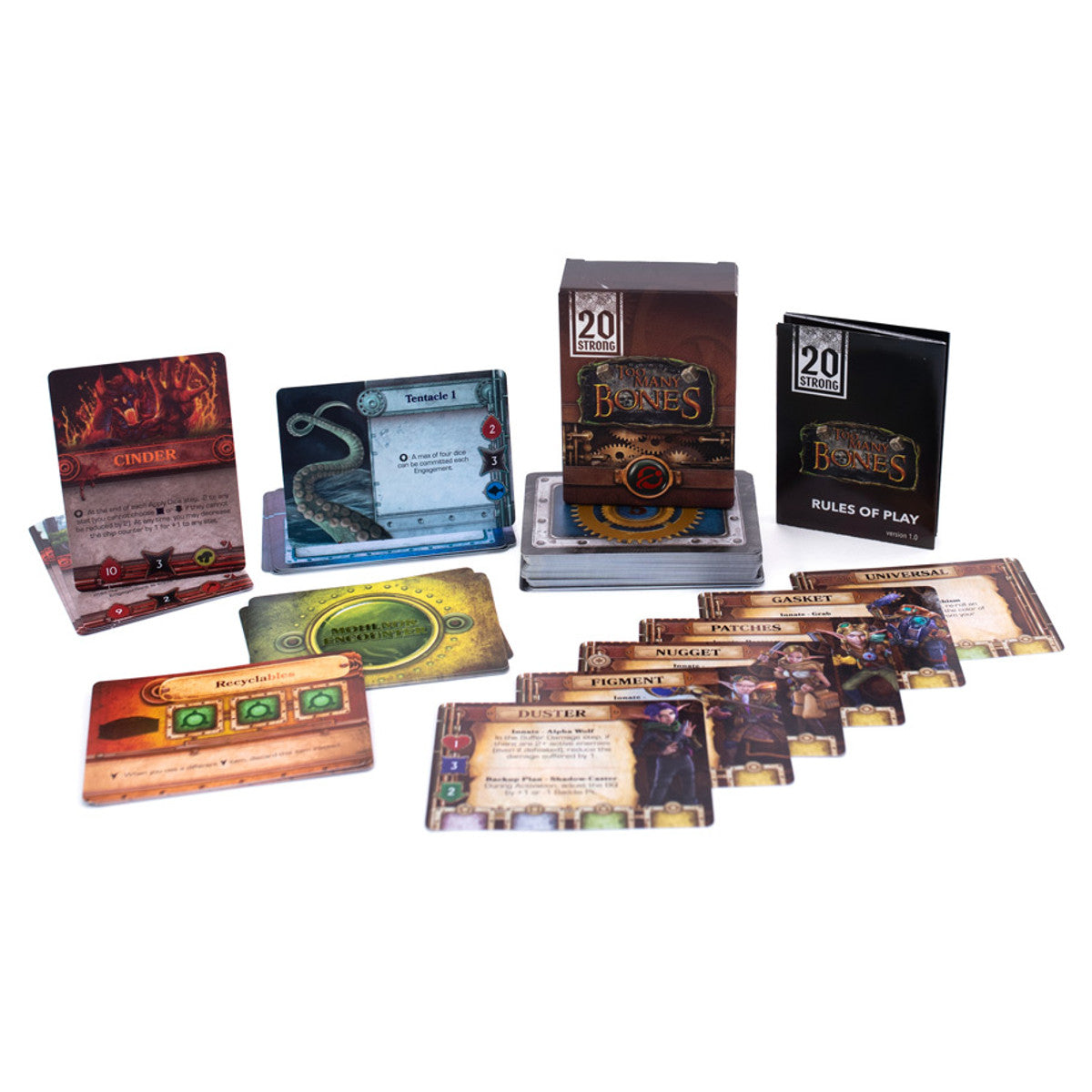20 Strong: Too Many Bones Add-On Deck