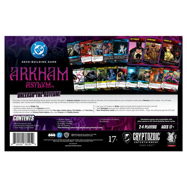 DC Deck-Building Game: Arkham Asylum