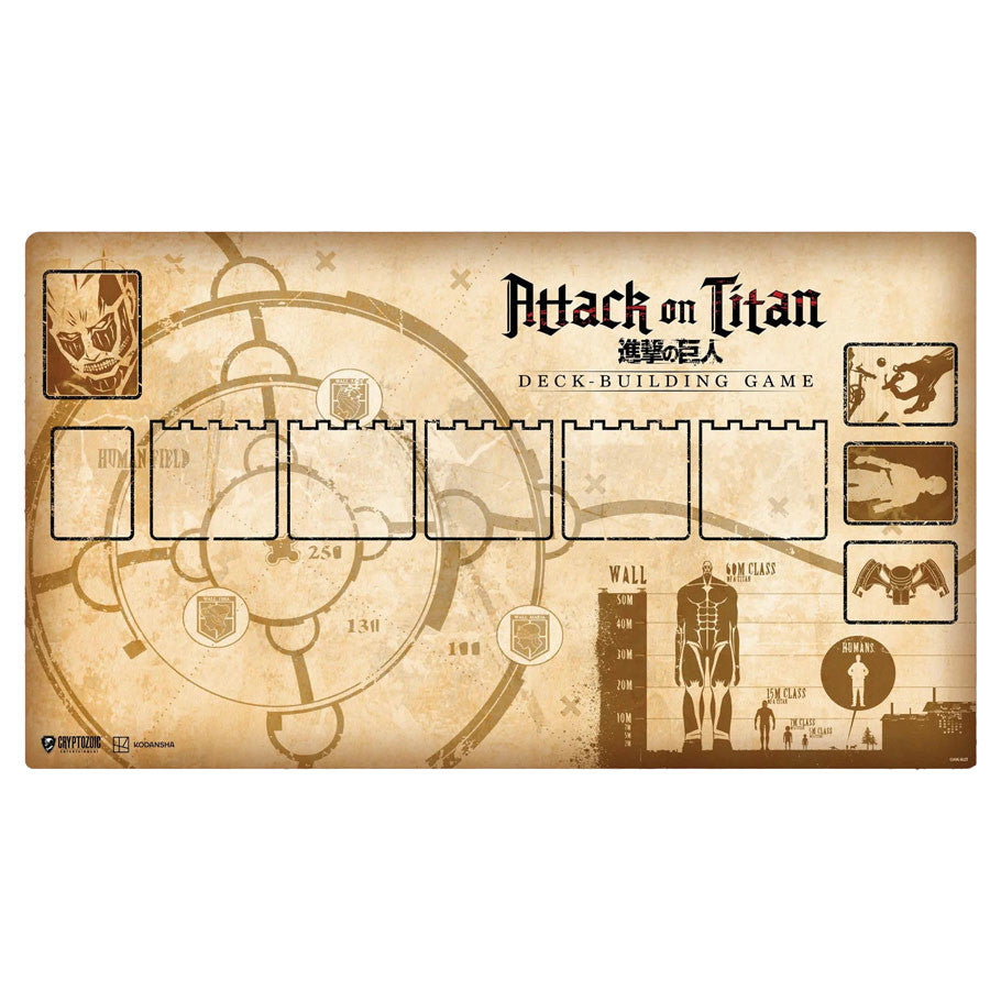 Attack on Titan Deck-Building Game: Playmat