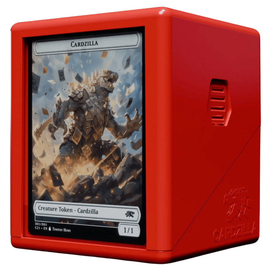 Deck Box: Cardzilla Showcase 100+ Deck Box Red