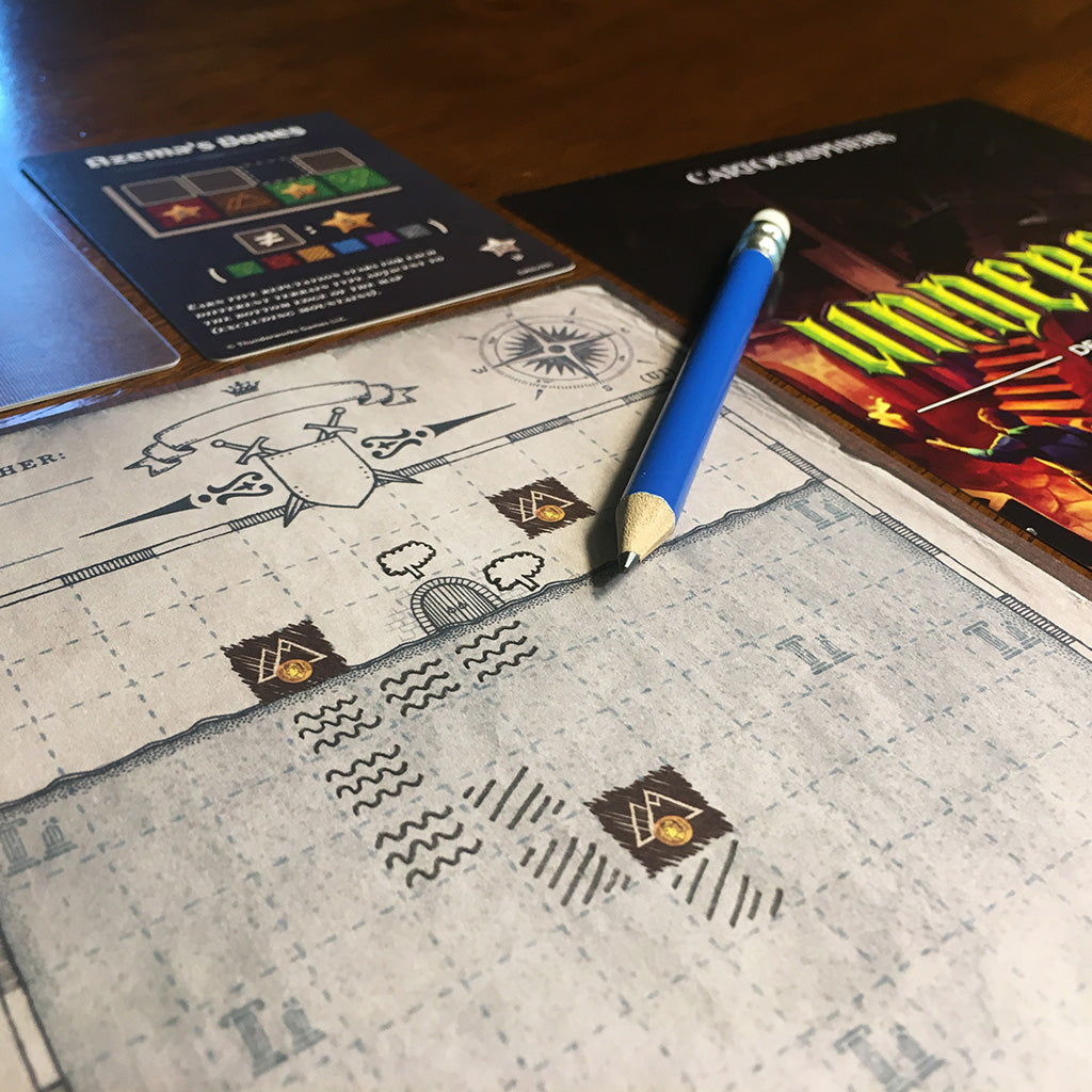 Cartographers Heroes: Map Pack 3: Undercity