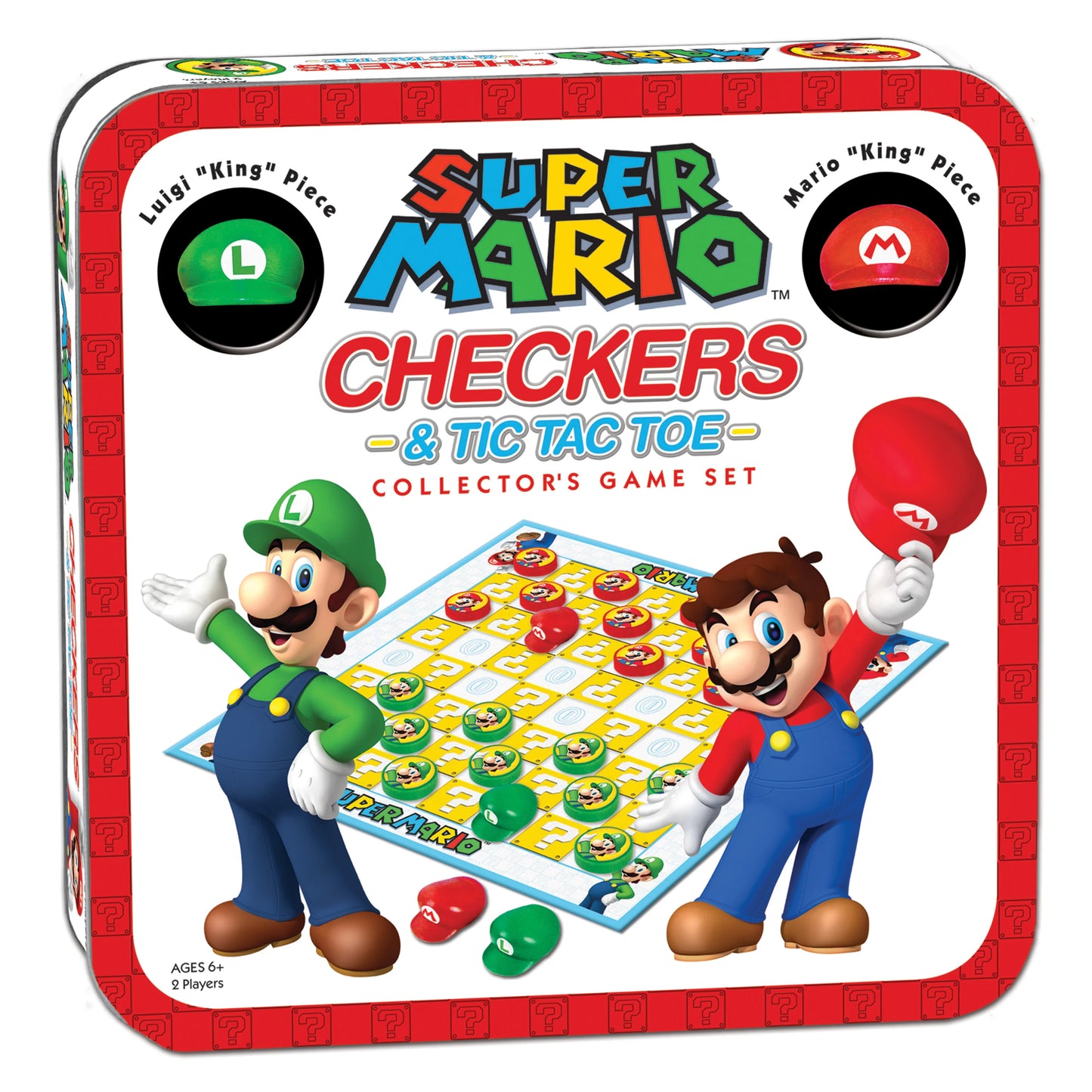 Checkers & Tic-Tac-Toe: Super Mario