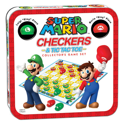 Checkers & Tic-Tac-Toe: Super Mario