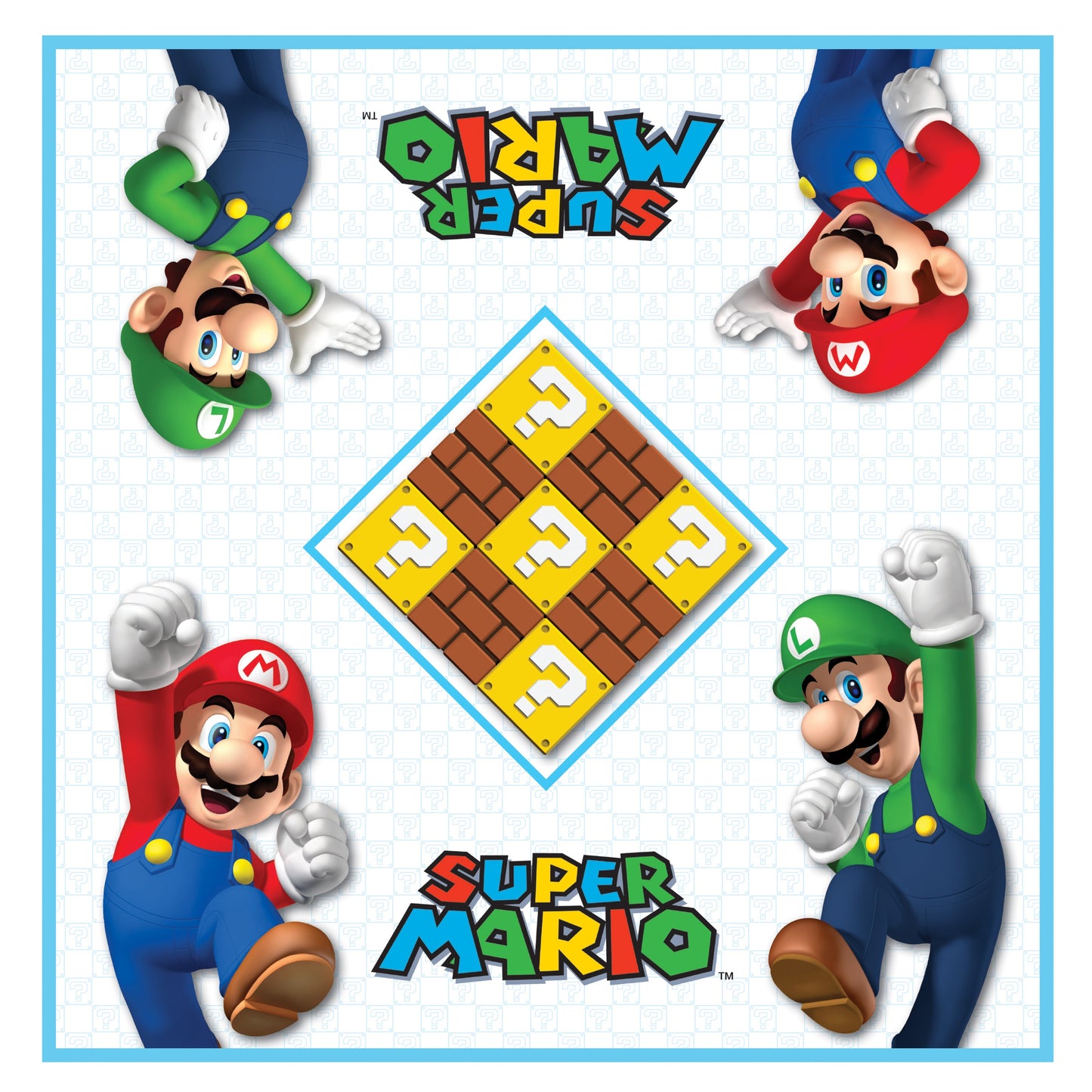 Super Mario Checkers and Tic-Tac-Toe