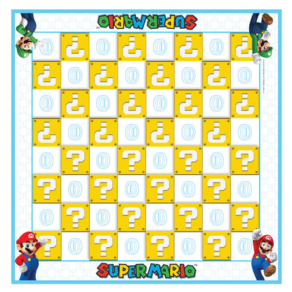 Super Mario Checkers and Tic-Tac-Toe
