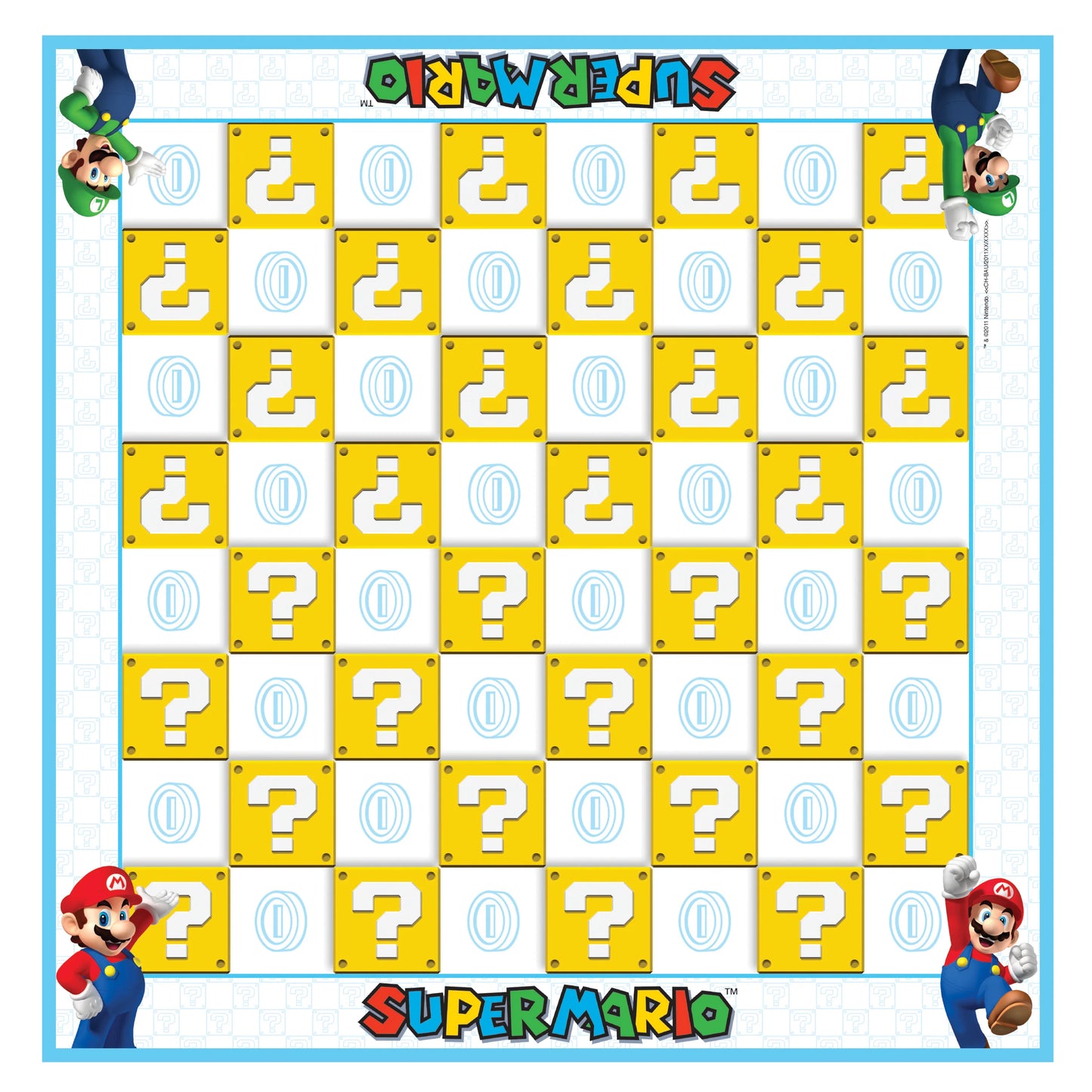 Checkers & Tic-Tac-Toe: Super Mario