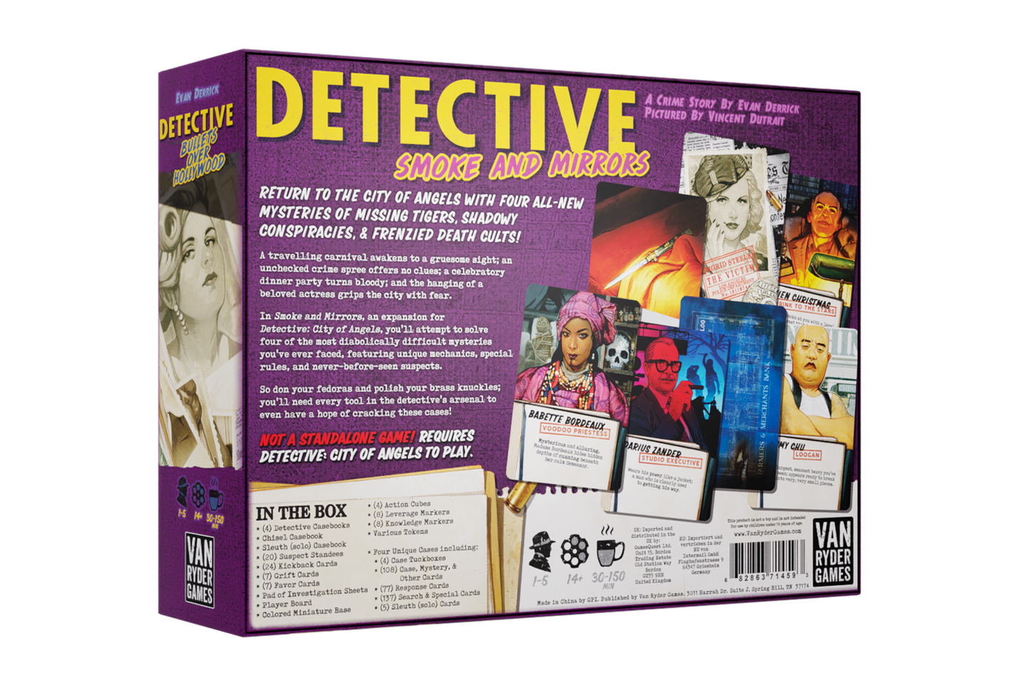 Detective: City Of Angels Smoke & Mirrors Expansion