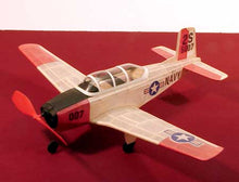 17-1/2 Wingspan T34 Rubber Pwd Aircraft Laser Cut Kit