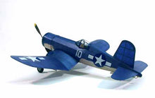 17-1/2 Wingspan F4U Rubber Pwd Aircraft Laser Cut Kit