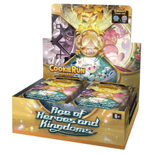 CookieRun TCG: Set 2: Age of Heroes and Kingdoms Booster Display