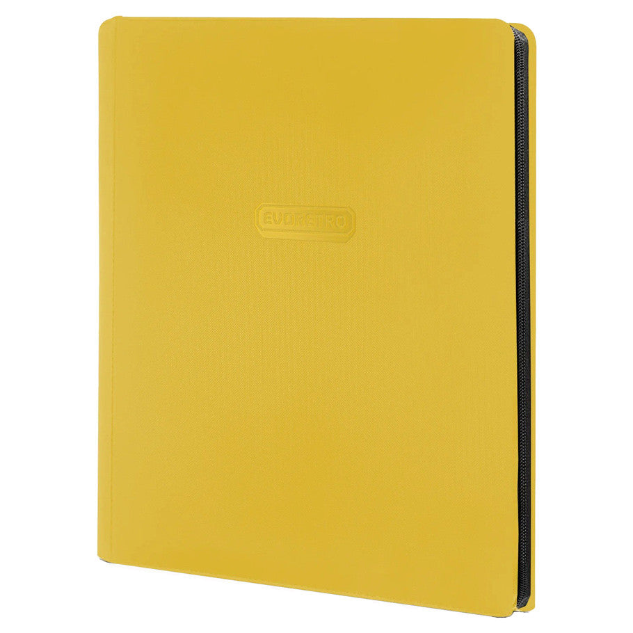 Binder: Zipper: 9-Pocket: Yellow