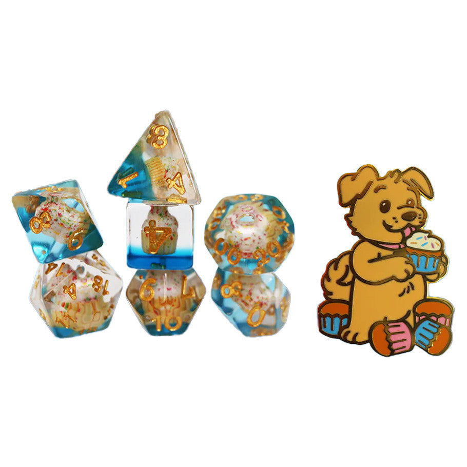 Pastry Pets: Cupcake Dog: Pin & 7-Set