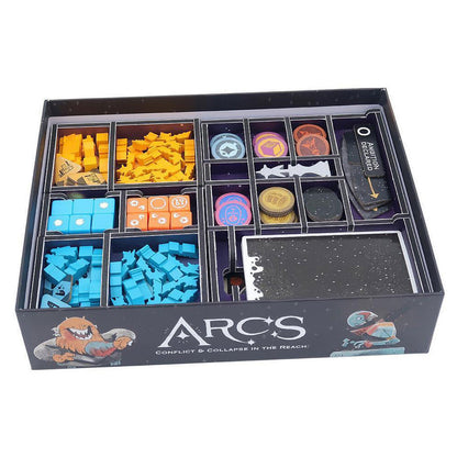 Box Insert: Color: Arcs