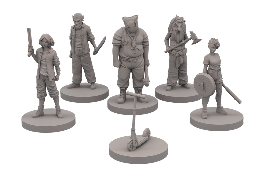 Final Girl: A Knock At The Door Miniatures
