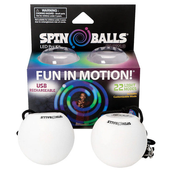 Spinballs: Glow.0 LED Poi Set