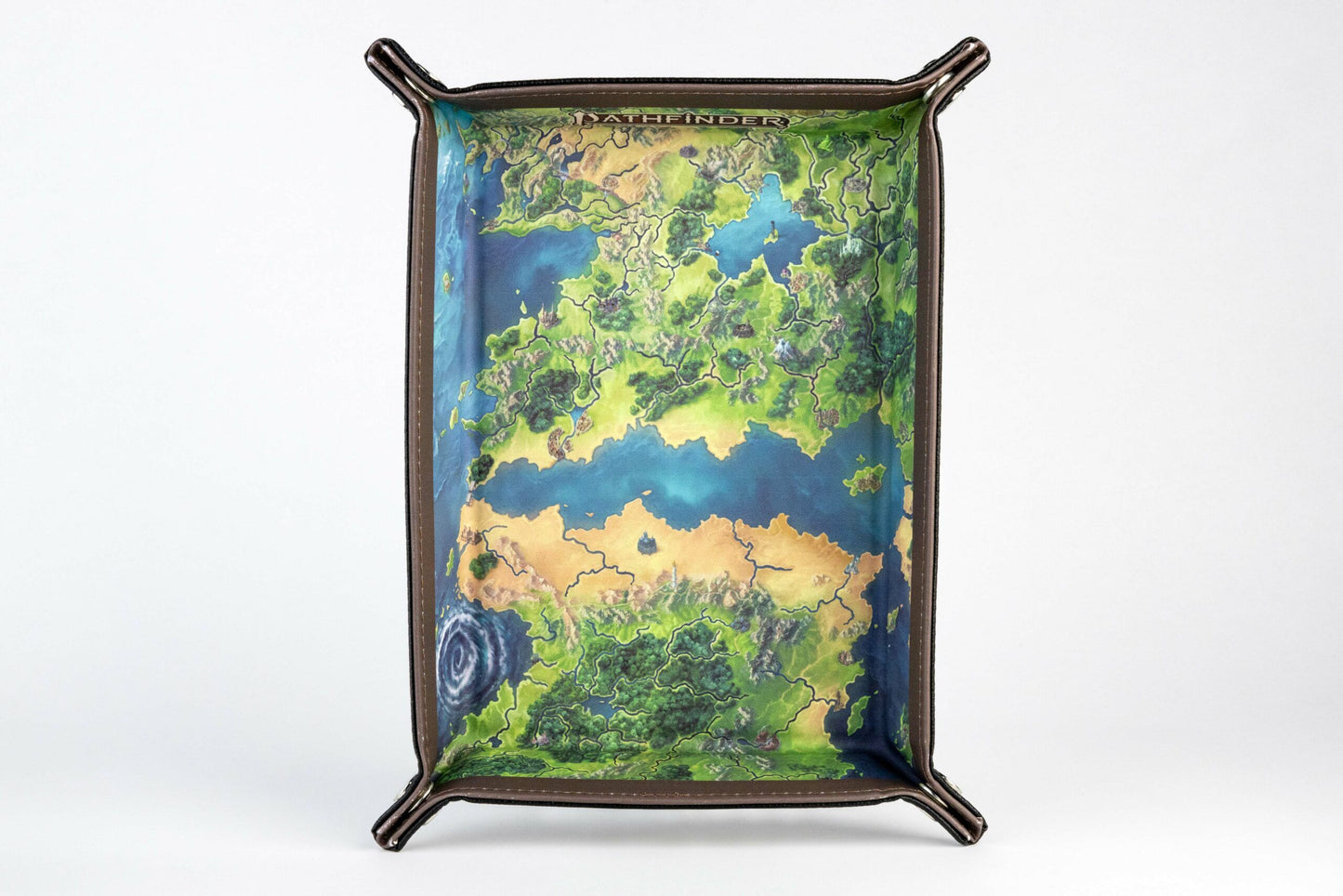 Folding Dice Tray: Pathfinder Map