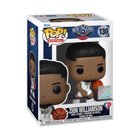 Funko Pop! NBA Pelicans - Zion Williamson (Blue Jersey)