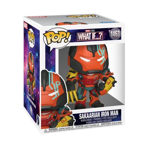Funko Pop! Marvel What If - Sakaarian Iron Man 6-Inch Deluxe Vinyl Figure