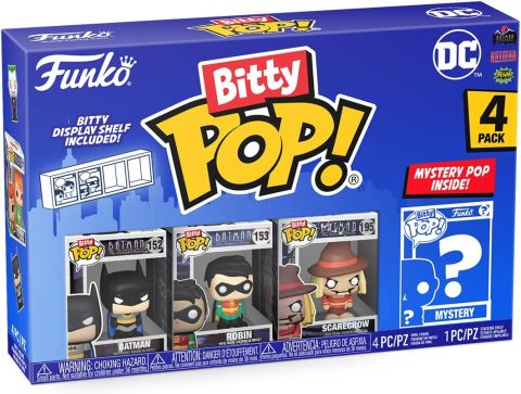 Funko Bitty Pop! DC - Batman 4 Pack
