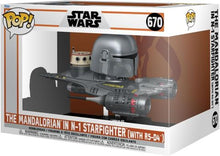 Funko Pop! Star Wars The Mandalorian - Rides The Mandalorian & N-1 Starfighte