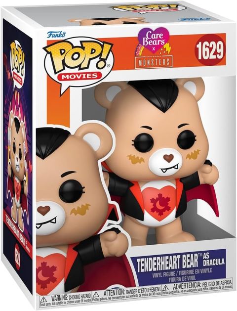 Funko Pop! Movies Universal Monsters x Care Bears - Tender Heart Bear As Dracula