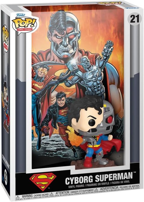 Funko Pop! Comic Cover DC - Cyborg Superman