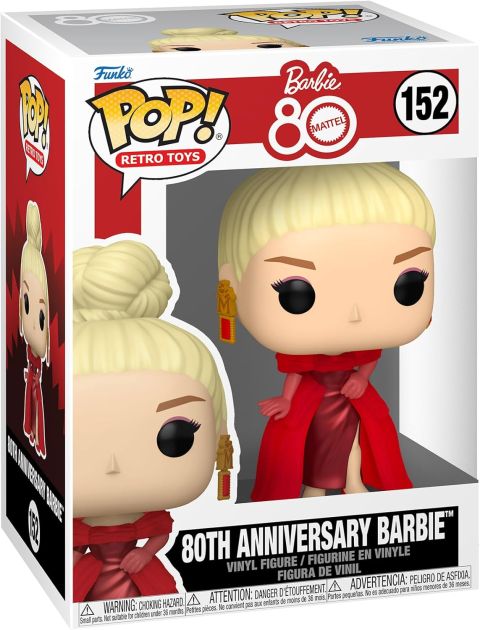 Funko Pop! Retro Toy Mattel - 80th Anniversary Barbie