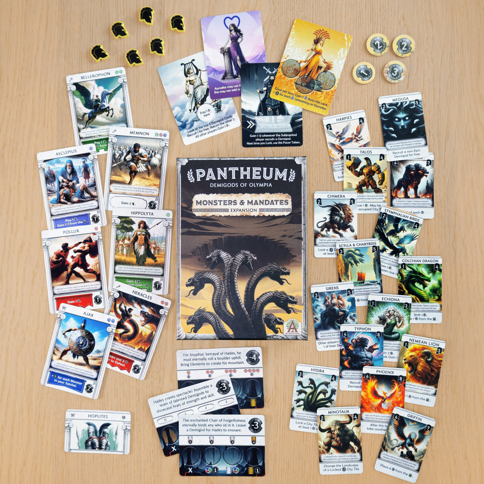 Pantheum: Monsters & Madates Expansion