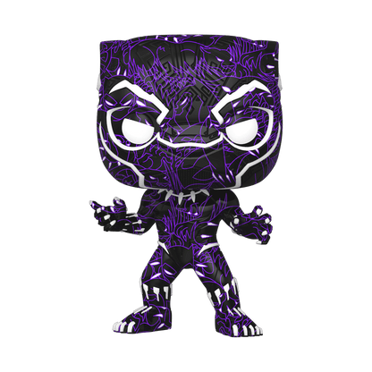 Funko Pop! Artist Series Black Panther- T'Challa