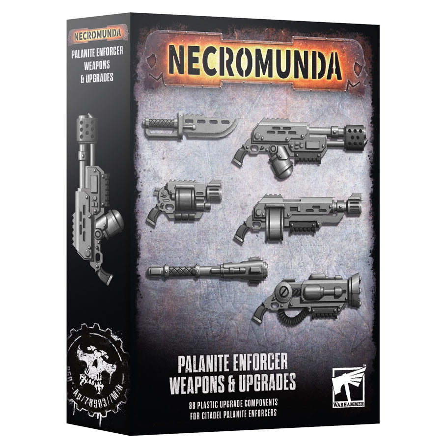 301-58 Warhammer 40,000: Necromunda: Palanite Enforcer Weapons & Upgrades